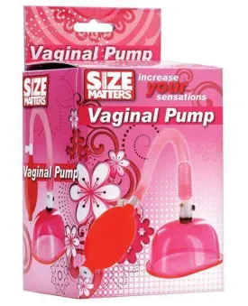 Size Matters Clitoris Vaginal Pump Kit - Pink